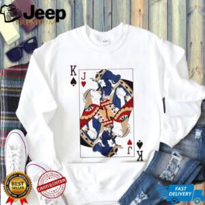 King of Spades and Jack of Hearts Romantic Playing Card Art Graphic T Shirt