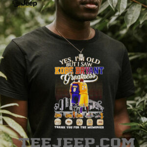 Kobe Bryant Greatness Tribute #8 & #24 Memories Championship T Shirt