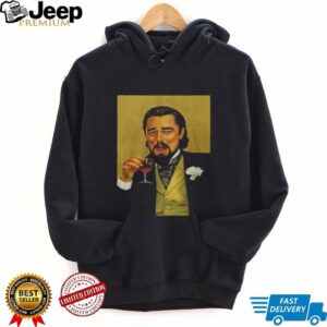 Leonardo DiCaprio Laughing Meme Django Unchained Portrait T Shirt