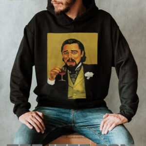 Leonardo DiCaprio Laughing Meme Django Unchained Portrait T Shirt