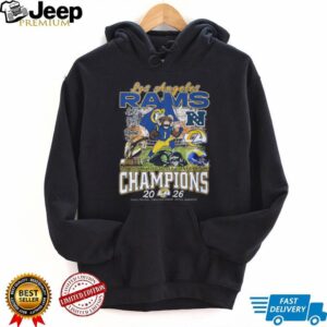 Los Angeles Rams 2026 NFC Champions Victory Celebration Graphic T Shirt