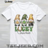 Funny St. Patrick’s Day Gnome in Martini Glass “Cheers” T Shirt Funny St. Patrick’s Day Gnome in Martini Glass “Cheers” T Shirt