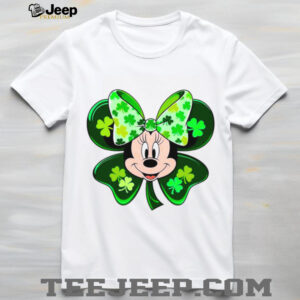 Lucky Mouse Ears Shamrock Bow St. Patrick’s Day Cartoon Design T Shirt Lucky Mouse Ears Shamrock Bow St. Patrick’s Day Cartoon Design T Shirt