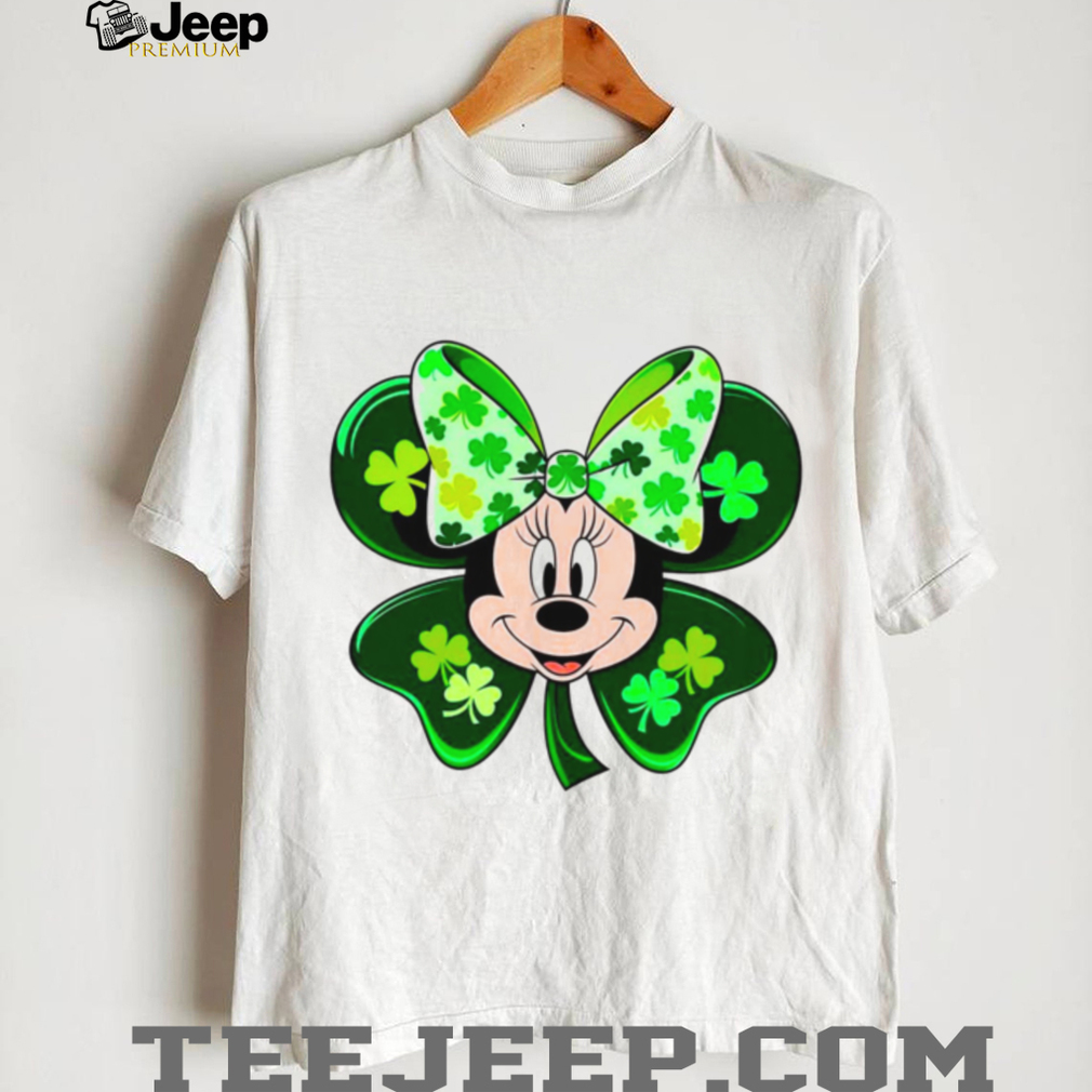 Lucky Mouse Ears Shamrock Bow St. Patrick’s Day Cartoon Design T Shirt Lucky Mouse Ears Shamrock Bow St. Patrick’s Day Cartoon Design T Shirt