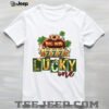 Lucky Mama Leopard Print & Plaid St. Patrick’s Day T Shirt Lucky Mama Leopard Print & Plaid St. Patrick’s Day T Shirt