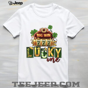 Lucky One Casino Slot Machine 777 Big Win St. Patrick’s Day T Shirt Lucky One Casino Slot Machine 777 Big Win St. Patrick’s Day T Shirt