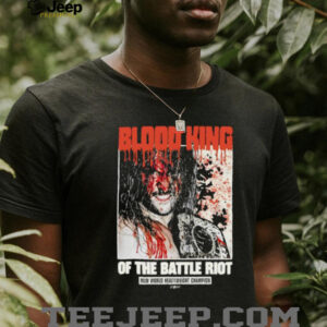 MLW World Heavyweight Champion Blood King of the Battle Riot T Shirt MLW World Heavyweight Champion Blood King of the Battle Riot T Shirt