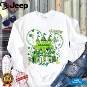 Magical Green Castle Mickey and Friends St. Patrick's Day Celebration Shirt