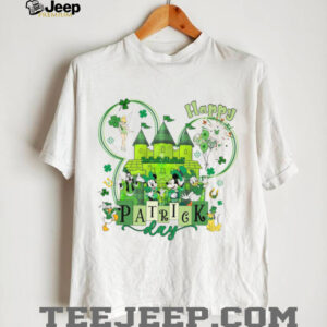 Magical Green Castle Mickey and Friends St. Patrick's Day Celebration Shirt