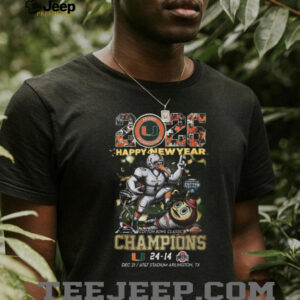 Miami Hurricanes 2026 Cotton Bowl Classic Champions T Shirt