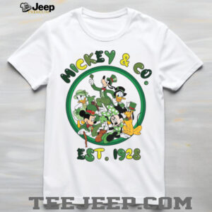 Mickey & Co. Est 1928 St. Patrick’s Day Friends Green Squad T Shirt Mickey & Co. Est 1928 St. Patrick’s Day Friends Green Squad T Shirt