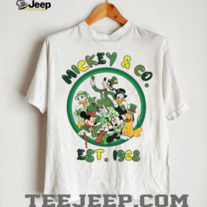 Mickey & Co. Est 1928 St. Patrick's Day Friends Green Squad T Shirt