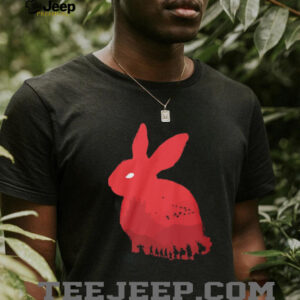 Monty Python Holy Grail Killer Rabbit of Caerbannog Silhouette T Shirt Monty Python Holy Grail Killer Rabbit of Caerbannog Silhouette T Shirt