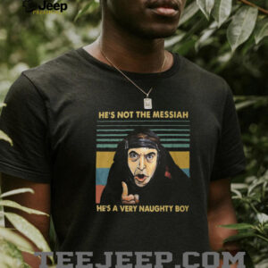 Monty Python Life of Brian “He’s A Very Naughty Boy” Retro T Shirt Monty Python Life of Brian “He’s A Very Naughty Boy” Retro T Shirt