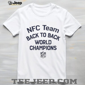 NFC Team Back To Back World Champions NFL Fan T Shirt