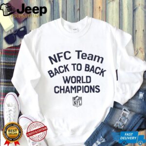NFC Team Back To Back World Champions NFL Fan T Shirt