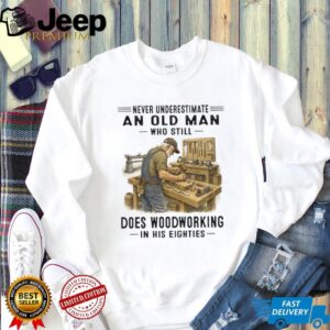 Never Underestimate An Old Man Who Still Does Woodworking In His Eighties