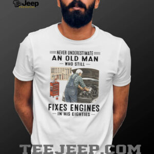 Never Underestimate An Old Man Who Still Fixes Engines In His Eighties