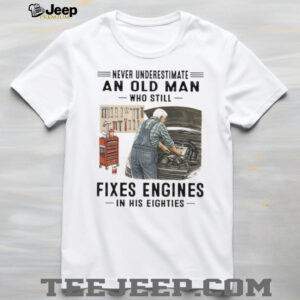 Never Underestimate An Old Man Who Still Fixes Engines In His Eighties