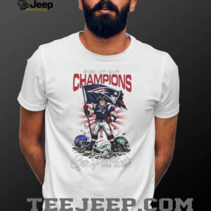 New England Patriots 2025 AFC East Champions T Shirt Patriots Mascot vs Division Rivals New England Patriots 2025 AFC East Champions T Shirt Patriots Mascot vs Division Rivals