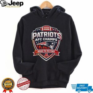New England Patriots AFC Champs Road To Victory 2026 T shirt