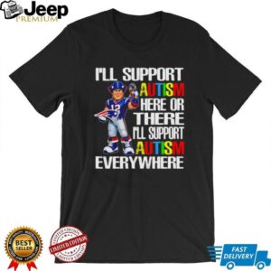New England Patriots Pat Patriot Autism Awareness Support T Shirt New England Patriots Pat Patriot Autism Awareness Support T Shirt