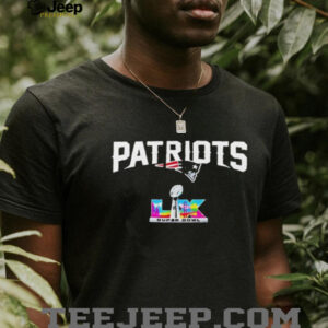 New England Patriots Super Bowl LIX Retro Logo Shirt