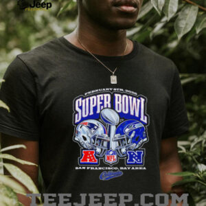 New England Patriots vs Seattle Seahawks Football helmet Feb 8th 2026 San Francisco Bay Area shirt