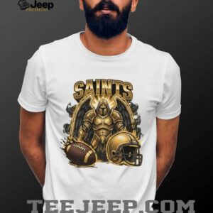 New Orleans Saints Golden Knight Mascot Shirt