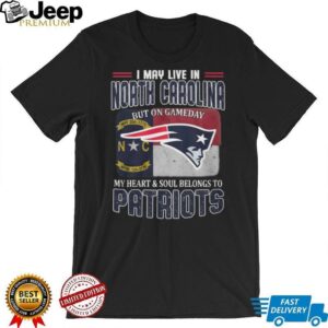 North Carolina Patriots Fan “My Heart Belongs To” Gameday Tee