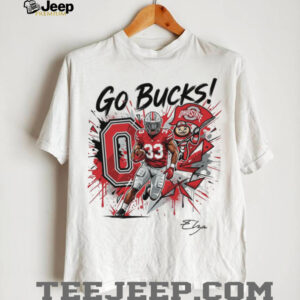 Ohio State Buckeyes Go Bucks! Football Fan Graphic Apparel