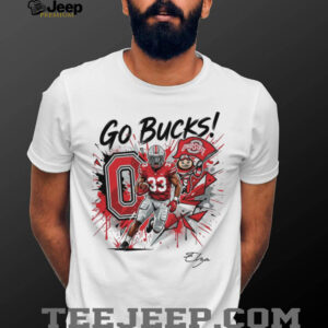 Ohio State Buckeyes Go Bucks! Football Fan Graphic Apparel