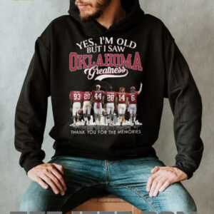Oklahoma Greatness Yes I’m Old But I Saw The Legends Signature T Shirt Oklahoma Greatness Yes I’m Old But I Saw The Legends Signature T Shirt