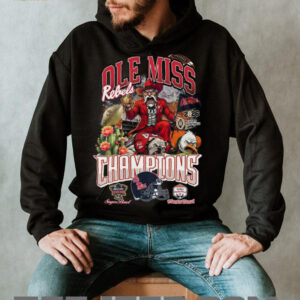 Ole Miss Rebels 2026 Football Champions Sugar Bowl & Fiesta Bowl Commemorative T Shirt Ole Miss Rebels 2026 Football Champions Sugar Bowl & Fiesta Bowl Commemorative T Shirt