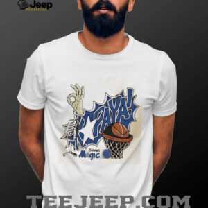 Orlando Magic Basketball Paya Cartoon Hand Graphic T Shirt