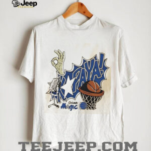 Orlando Magic Basketball Paya Cartoon Hand Graphic T Shirt