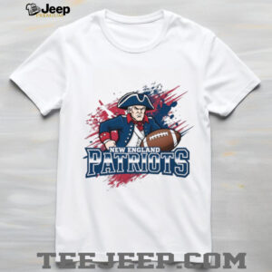 Patriots Football Heritage Graphic White Tee