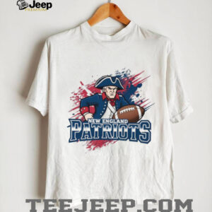 Patriots Football Heritage Graphic White Tee