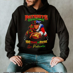 Patriots for Excellence 100 Years of Pride Football Heritage Shirt Patriots for Excellence 100 Years of Pride Football Heritage Shirt