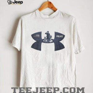 Police K9 Unit Officer & Dogs Thin Blue Line Graphic T Shirt