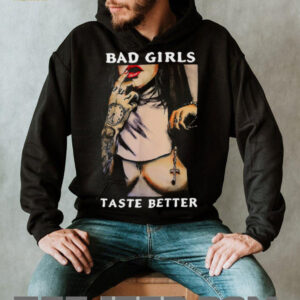 Provocative Gothic Nun “Bad Girls Taste Better” Graphic Tee