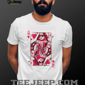 Queen of hearts playing card Valentines Day 2026 shirt Queen of hearts playing card Valentines Day 2026 shirt