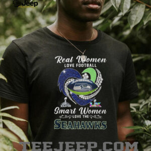 Real Women Love Football Smart Women Love The Seahawks Heart T Shirt Real Women Love Football Smart Women Love The Seahawks Heart T Shirt