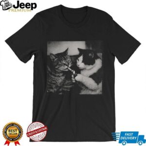 Retro Aesthetic Cats Smoking Cigarette Comfort Colors T Shirt Retro Aesthetic Cats Smoking Cigarette Comfort Colors T Shirt