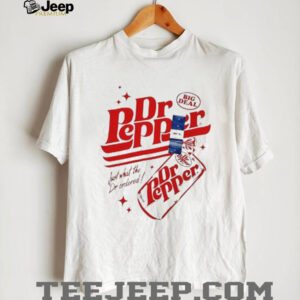 Retro Dr. Pepper “Just What the Dr. Ordered” Vintage White T Shirt Retro Dr. Pepper “Just What the Dr. Ordered” Vintage White T Shirt