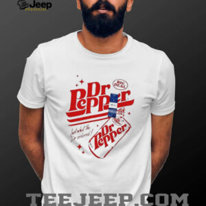 Retro Dr. Pepper “Just What the Dr. Ordered” Vintage White T Shirt