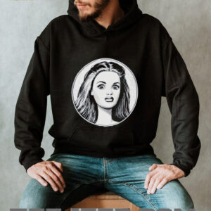 Retro Pop Art Surprised Woman Portrait Circular Graphic T Shirt Retro Pop Art Surprised Woman Portrait Circular Graphic T Shirt