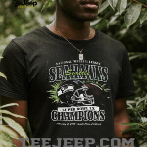 Retro Seattle Seahawks Super Bowl LX Champions Santa Clara 2026 Shirt Retro Seattle Seahawks Super Bowl LX Champions Santa Clara 2026 Shirt