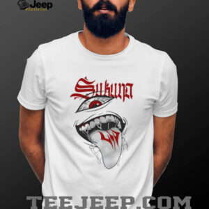 Ryomen Sukuna Cursed Mouth & Eye Graphic Tee Jujutsu Kaisen Streetwear