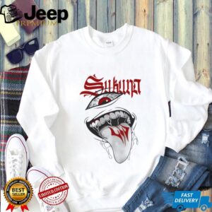 Ryomen Sukuna Cursed Mouth & Eye Graphic Tee Jujutsu Kaisen Streetwear